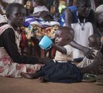 Drohenden Hungersnot im Sudan