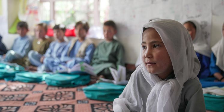 Unterstützing in der Bildung in Afghanistan
