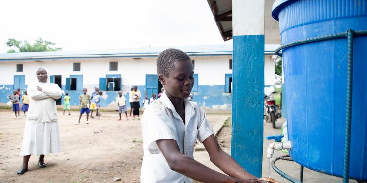 WASH-Maßnahmen für Ebola