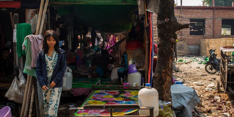 Myanmar Wiederaufbau